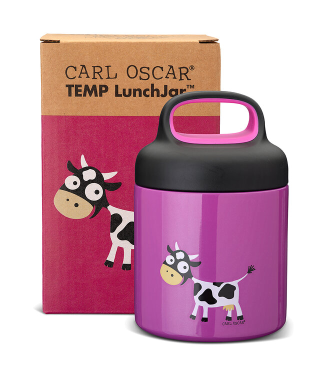 Carl Oscar Brotdose Edelstahl TEMP LunchJar™ Kuh