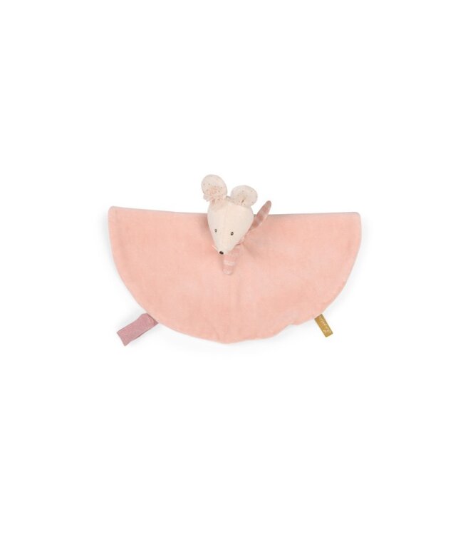 Moulin Roty Kuscheltuch mit Nuggihalter Maus