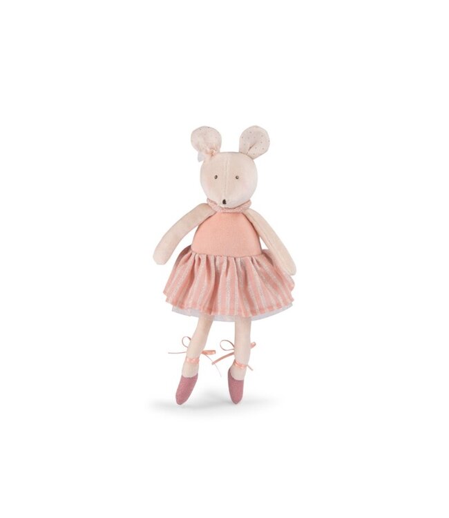 Moulin Roty Puppe Maus rose
