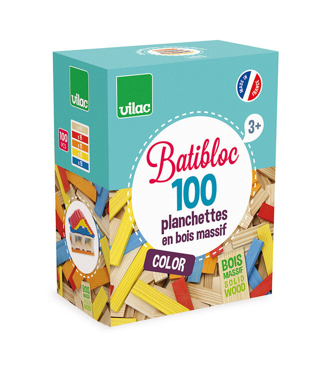 Vilac Stapelhölzer Natur 100