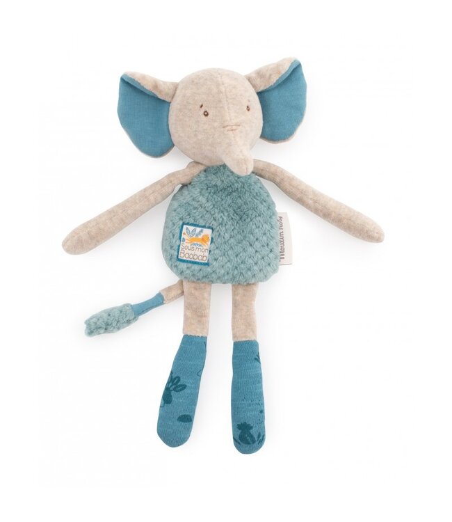 Moulin Roty  Plüschtier Rassel Elefant