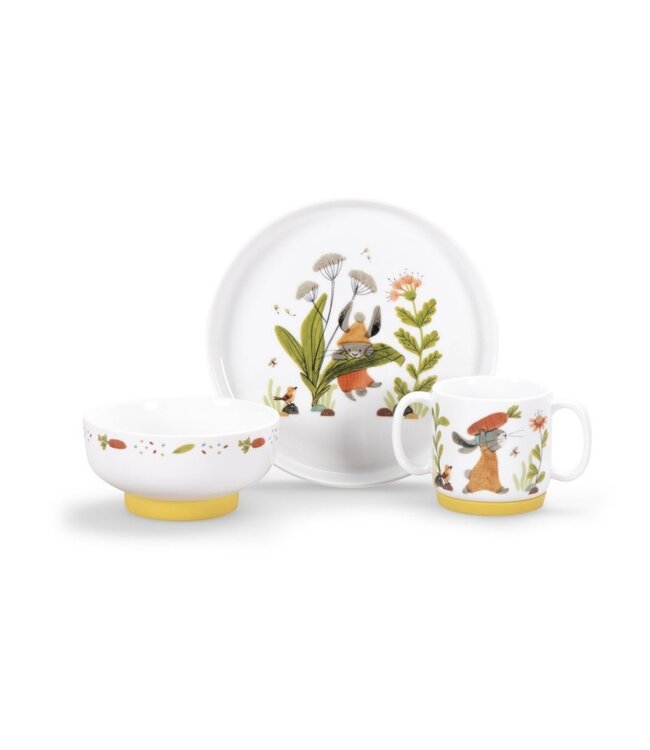 Moulin Roty Geschirr Set Porzelan