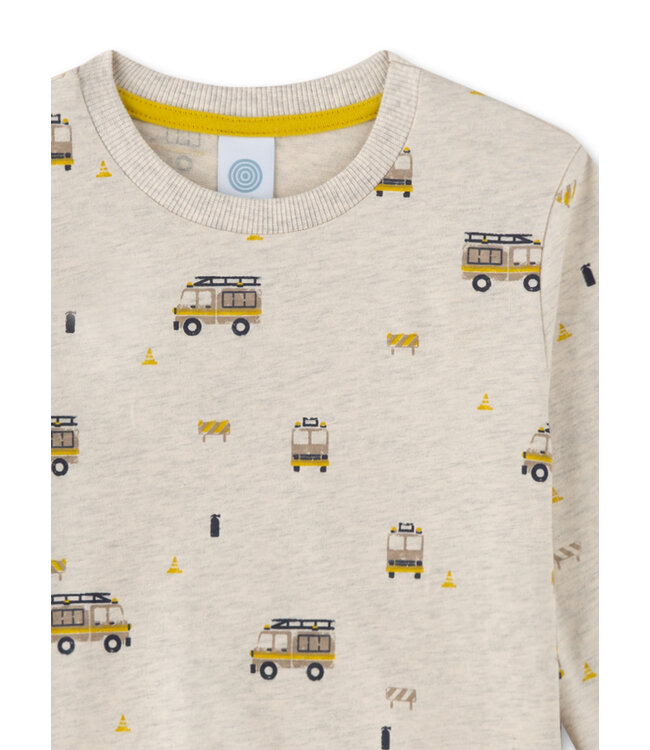 Sanetta Jungen Schlafanzug Firetruck Allover