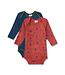 Sanetta Jungen Body 2er Pack langarm Biber