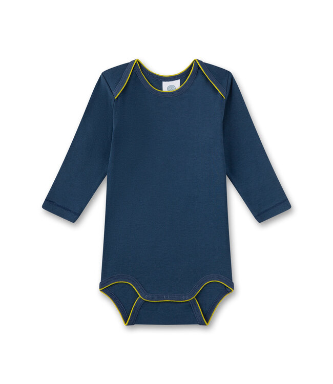 Sanetta Jungen Body 2er Pack langarm Biber