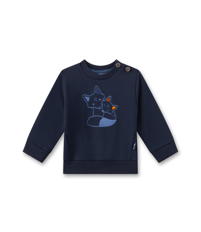 Sanetta Fiftyseven Baby Jungen Sweatshirt Fuchs