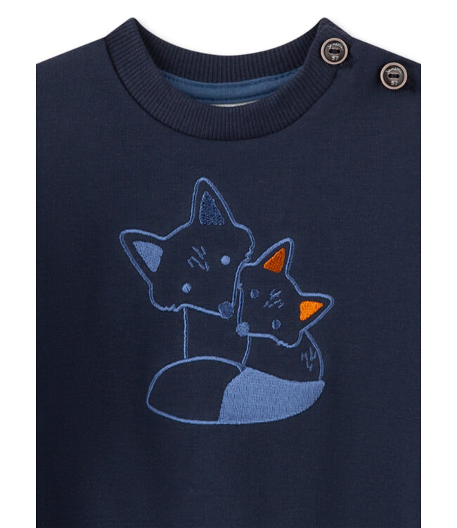 Sanetta Fiftyseven Baby Jungen Sweatshirt Fuchs