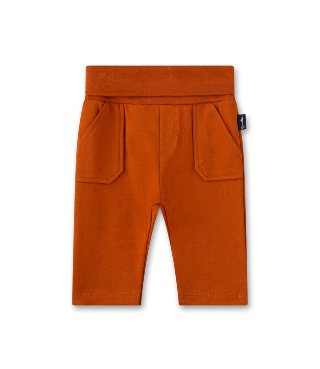 Sanetta Fiftyseven Baby Jungen Sweathose orange