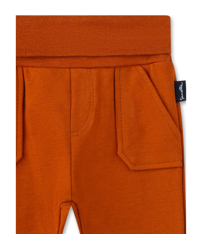 Sanetta Fiftyseven Baby Jungen Sweathose orange