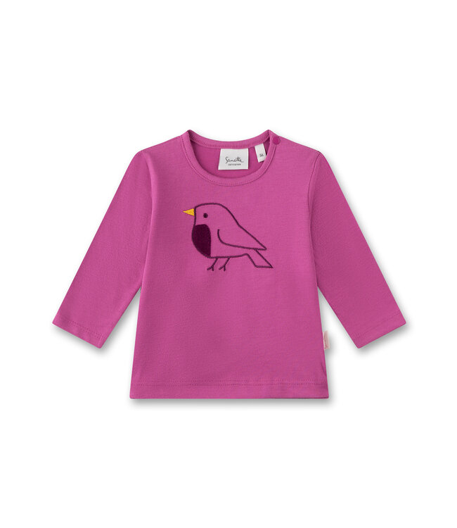 Sanetta Fiftyseven Baby Mädchen Langarmshirt Vogel