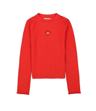 Garcia Mädchen Langarmshirt Together red
