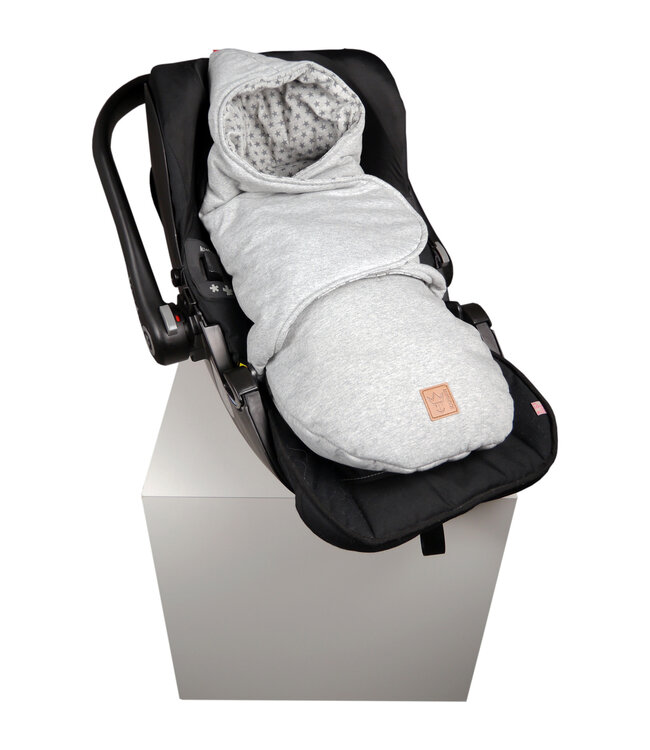 Kaiser Einschlagdecke Caroline Jersey Star light grey