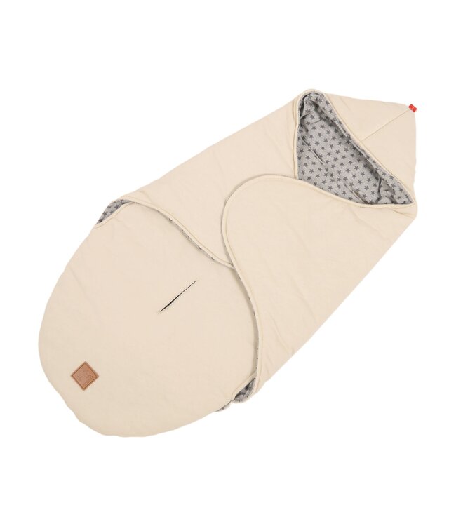 Kaiser Einschlagdecke Caroline Jersey Star beige