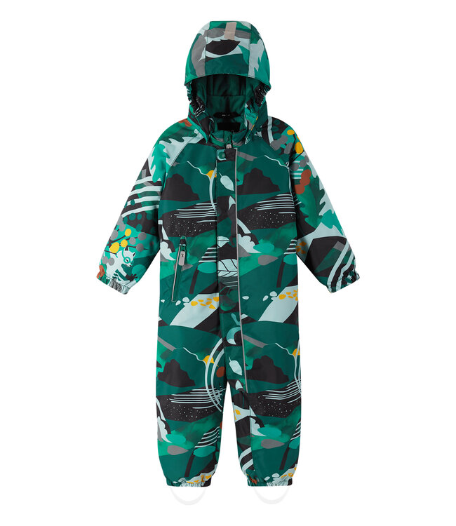 Reima tec Kleinkinder Schneeanzug Puhuri Deeper Green