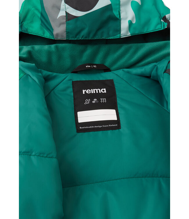 Reima tec Kleinkinder Schneeanzug Puhuri Deeper Green