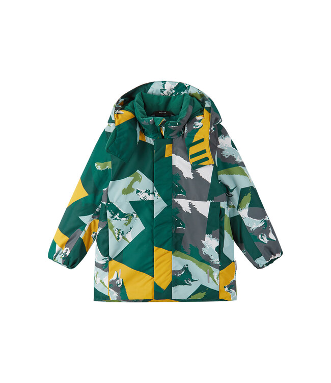 Reima tec Kinder Winterjacke Marttila Deeper Green