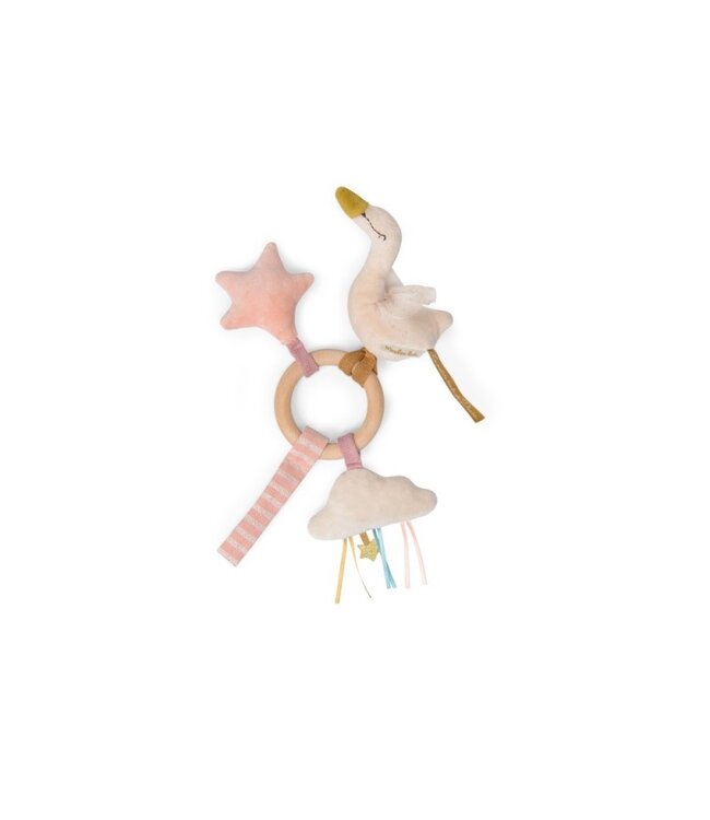 Moulin Roty  Ring Rassel Schwan