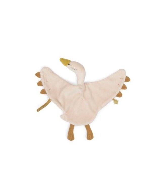 Moulin Roty Kuscheltuch Schwan