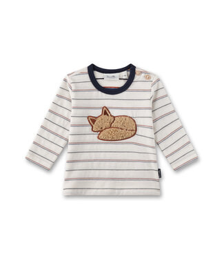 Sanetta Fiftyseven Baby Jungen Shirt Fuchs Ringel