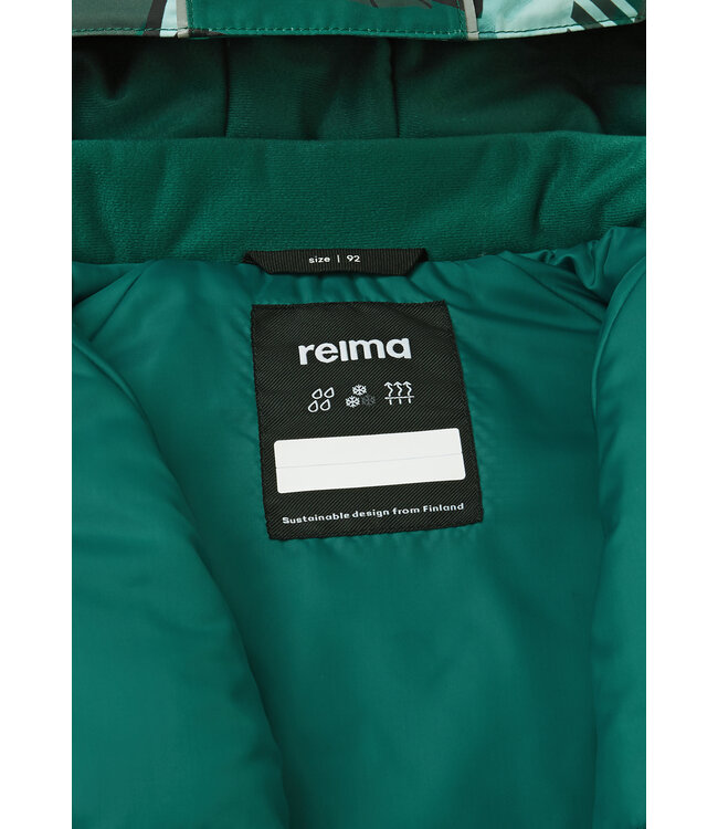 Reima tec Kleinkinder Winterjacke Kustavi Deeper Green