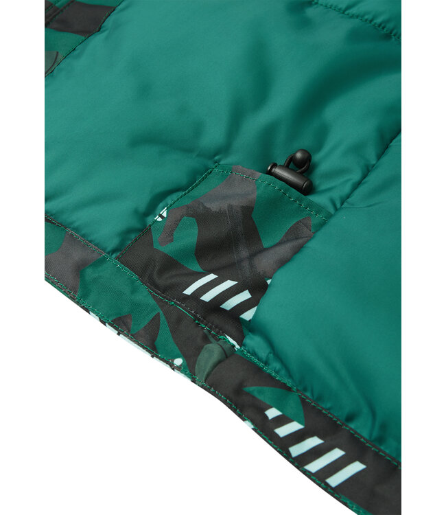 Reima tec Kleinkinder Winterjacke Kustavi Deeper Green