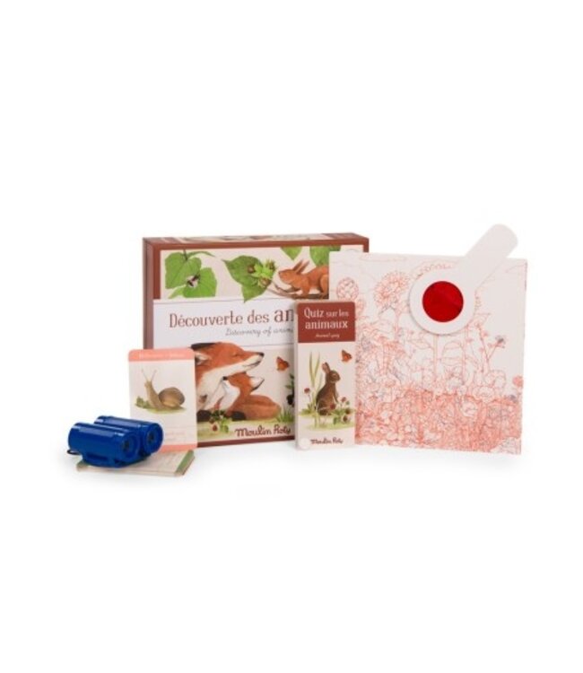 Moulin Roty  Entdeckungsset Tiere im Garten