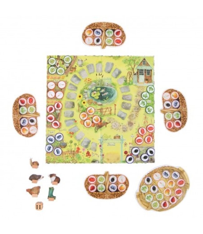 Moulin Roty  Brettspiel Garten