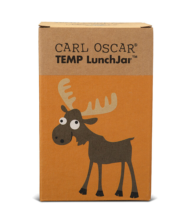 Carl Oscar Brotdose Edelstahl TEMP LunchJar™ Elch