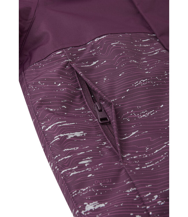 Reima tec Mädchen Winterjacke Hohtava Deep purple