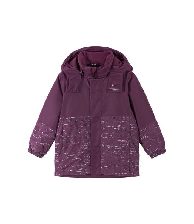 Reima tec Mädchen Winterjacke Hohtava Deep purple