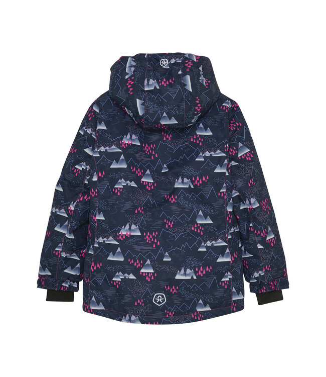 Color Kids Mädchen Skijacke Pink Glo