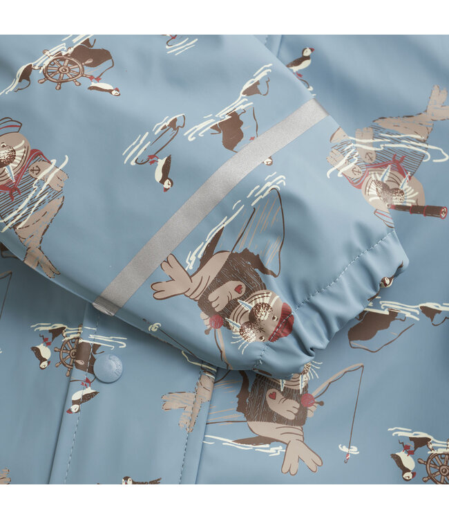 CeLaVi gefütterter Regenoverall Smoke Blue