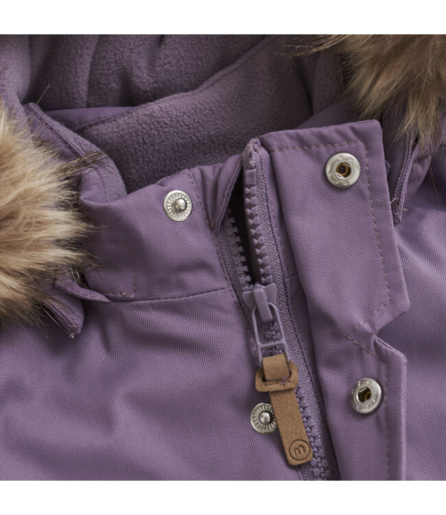 Minymo Kinder Schneeanzug Purple Sage