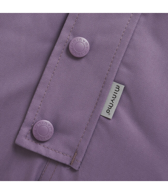 Minymo Kinder Schneeanzug Purple Sage