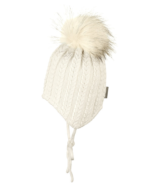 Sterntaler Kleinkinder Strickmütze ecru