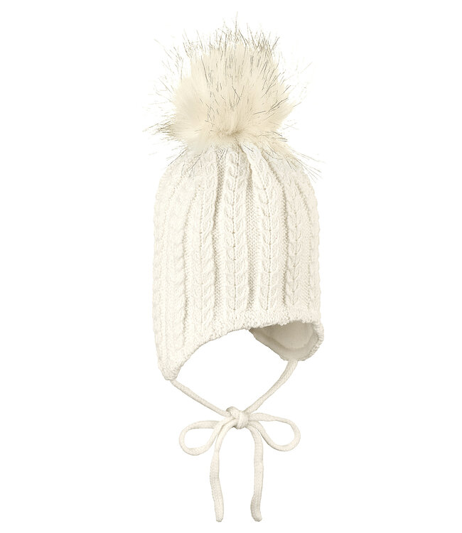 Sterntaler Kleinkinder Strickmütze ecru