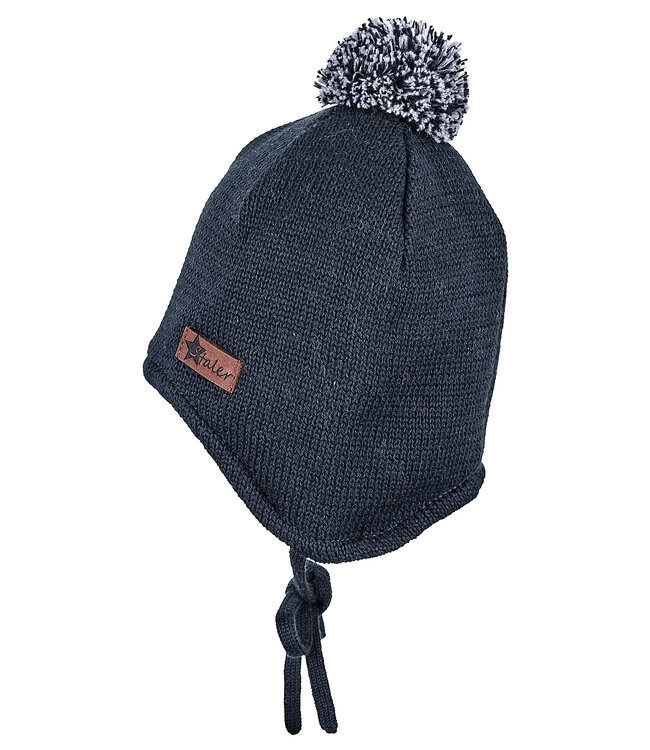 Sterntaler Kleinkinder Strickmütze marine