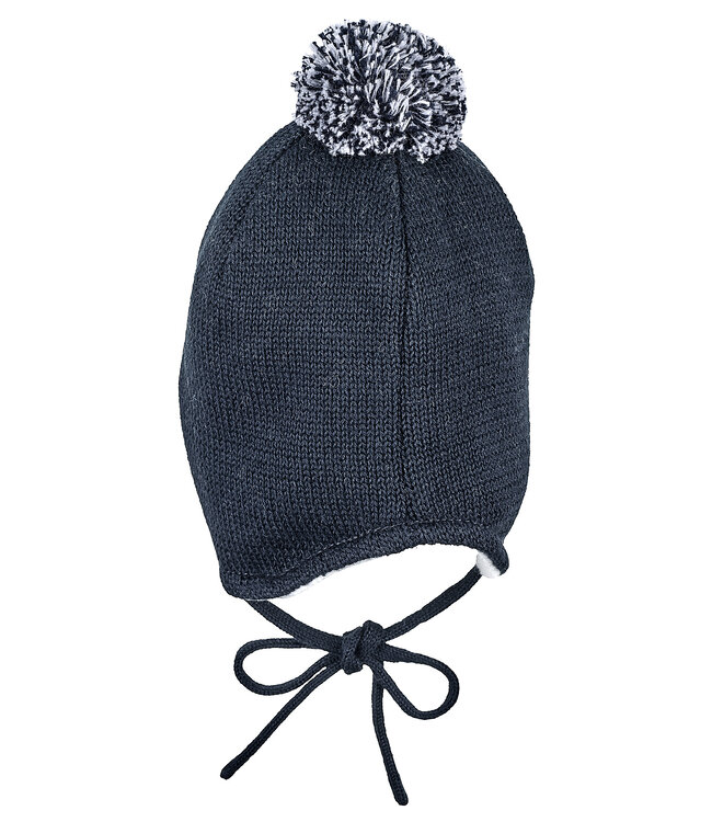 Sterntaler Kleinkinder Strickmütze marine