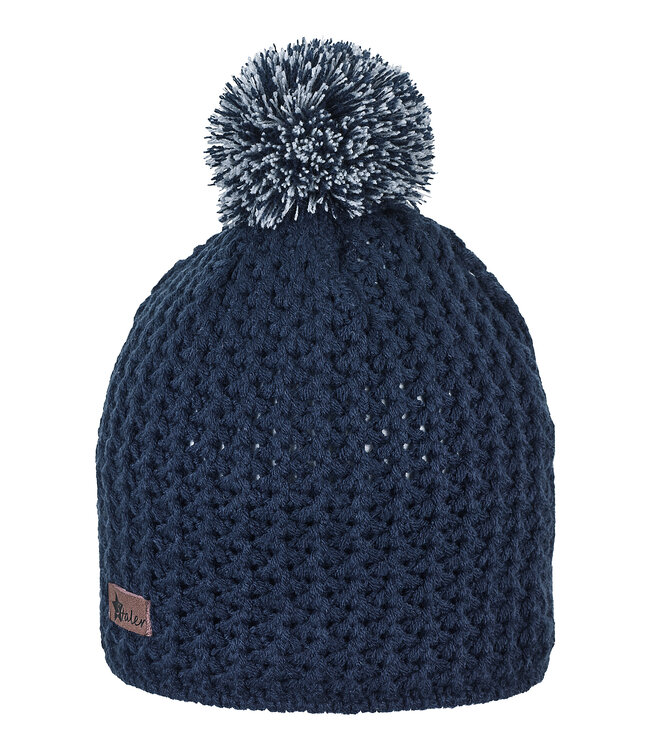 Sterntaler Kinder Strickmütze marine