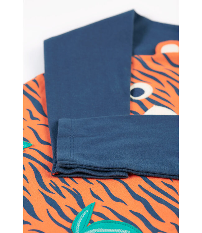Frugi Kleinkinder Shirt Tiger