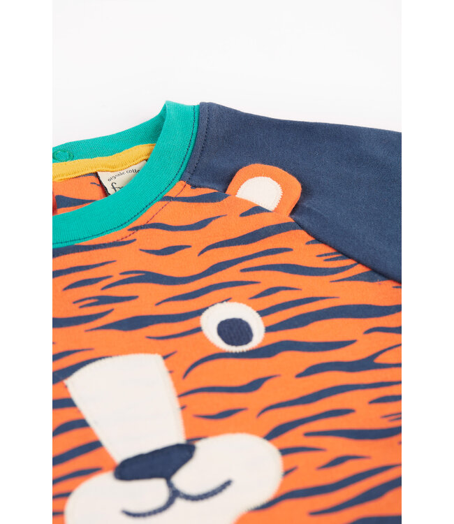 Frugi Kleinkinder Shirt Tiger