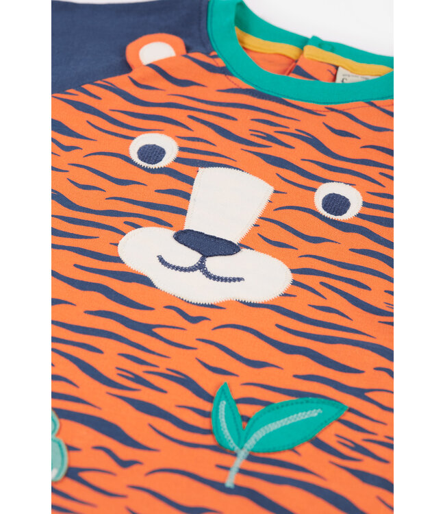 Frugi Kleinkinder Shirt Tiger