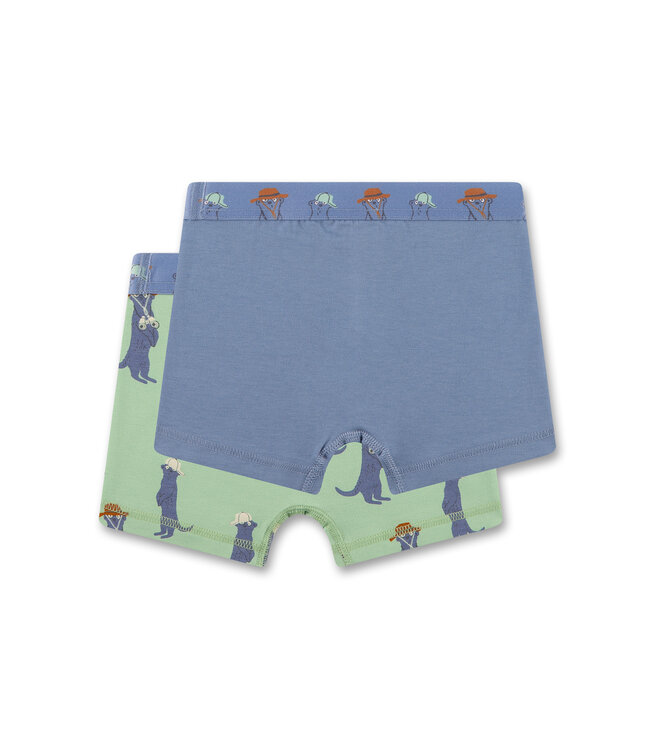 Sanetta Jungen-Shorts (Doppelpack) Erdmännchen