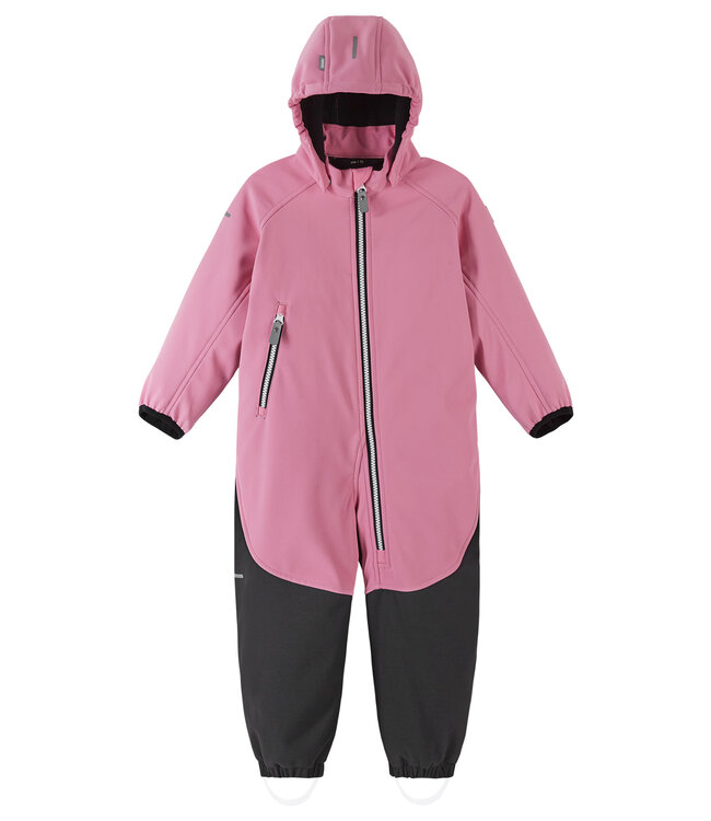 Reima Kleinkinder Softshell Overall Mjosa Sunset Pink