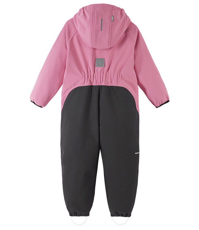 Reima Kleinkinder Softshell Overall Mjosa Sunset Pink