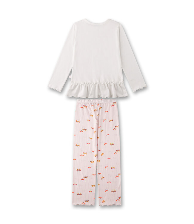 Sanetta Mädchen Schlafanzug Schmetterlinge