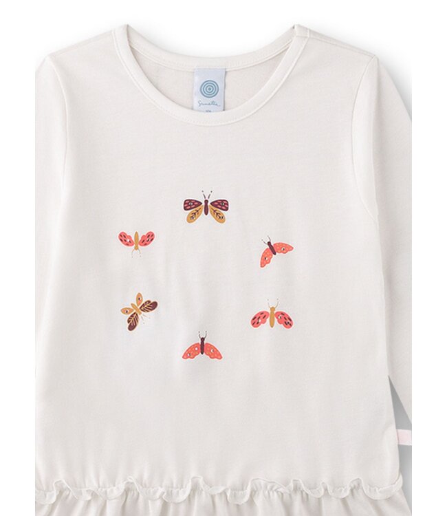 Sanetta Mädchen Schlafanzug Schmetterlinge