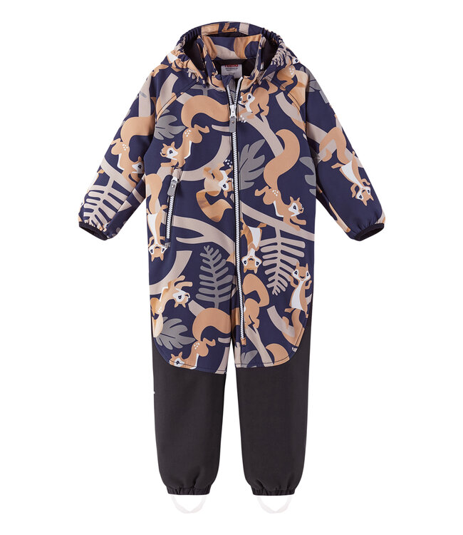 Reima Kleinkinder Softshell Overall Mjosa Navy