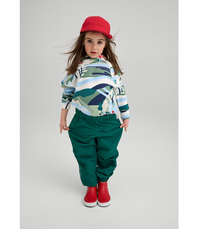 Reima tec Kinder Regenhose Kaura Deeper Green