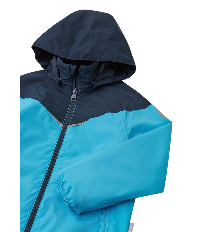 Reima tec Kinder Regenjacke Tuulela Turquoise Blue